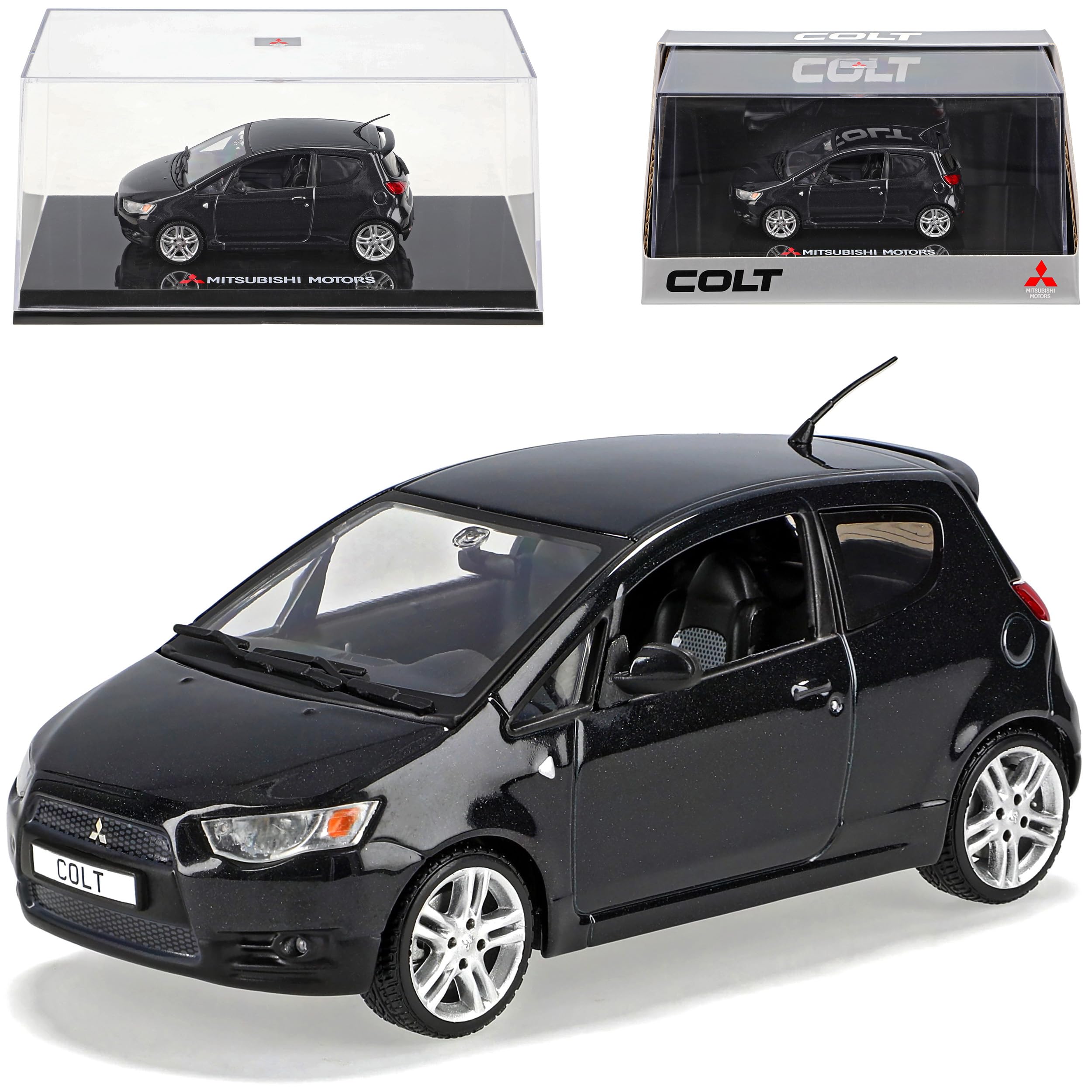Vitesse Mitsubishi Colt Z30 Black 3 Door from 2004 Onwards